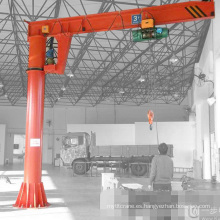 2015 Nueva Columna Fija Slewing Container 1ton JIb grúa Pedestal Crane